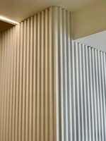 Nouvelle conception de revêtement décoratif écologique pour la maison, panneau intégré pour plafond intérieur, panneaux muraux en fibre de bambou PVC bois