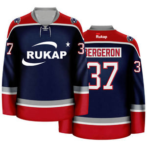 Por encargo sublimación uniforme de hockey sobre hielo al por mayor jersey de hockey en blanco - Product Image 1