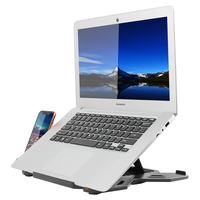 Großhandel Ergonomischer 360-Grad-Drehbarer Schoßständer Tragbarer Laptop-Ständer Computer-Halterung ABS Notebook-Ständer