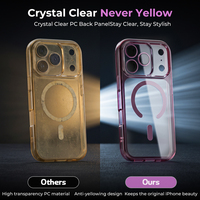 AUREXIONICS Clear Case untuk iPhone 18 Pro Max dengan Perlindungan Kamera