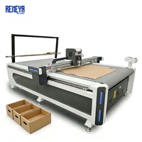 Cortadora Digital de Cartón Corrugado para Cartón de Doble Pared Tipo C de 40 mm con Función de Hendido y Puntuación para Cajas Plegables, Plotter REMEYA