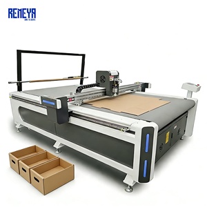 Cutter à carton robuste REMEYA pour carton simple paroi E Flute 35mm avec fonctions de rainurage et de découpe pour système d'échantillonnage de carton - Product Image 1