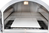 Four à pizza au bois pour extérieur, jardin, camping, usage commercial, avec thermomètre et cheminée