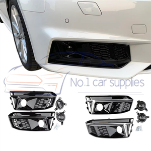 Nouvelle coque de pare-chocs avant ABS pour feux antibrouillard, style <span class=keywords><strong>S5</strong></span> pour A3 <span class=keywords><strong>Cabriolet</strong></span> 2017-2019 NOIR avec kit de rétrofit/amélioration ACC - Product Image 2