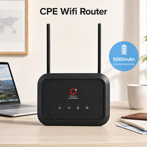 Olax Ax8 Pro 4g Cpe Modem Router Wifi 5000mah Battery Wireless Mobile Wifi Router <b>With</b> Sim Card Slot 4g Lte Cat4 Sim Router - Product Image 5