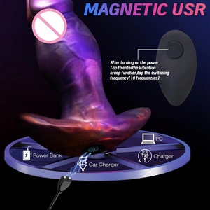 Dildo Anal de Silicona Suave de 6 Pulgadas con 10 Vibraciones, Estimulante de Cuerpo Completo, Resistente al Agua, Sensación Realista al Tacto, Diseño Alienígena - Product Image 3