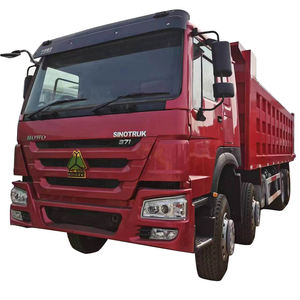 Camiones Volquete Usados Sinotruk Howo 8*4 de 12 Ruedas, 30T, 40T, 50T, 60T, de Servicio Pesado, de Segunda Mano, para Minería, SINO HOWO 380HP 400, Camión Volquete 8x4 - Product Image 2