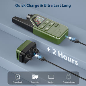 <span class=keywords><strong>Collier</strong></span> de dressage électrique intelligent <span class=keywords><strong>pour</strong></span> <span class=keywords><strong>chien</strong></span>, étanche, rechargeable, avec télécommande et 4 modes de dressage, en matériau ABS - Product Image 4