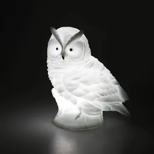 Hibou lumière électronique chambre d'enfant lumière douce avec petite veilleuse de sommeil