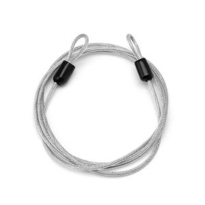 Antuke Candado de Cable de Acero 150cm Verde Plata Negro Duradero para Bicicleta, Coche, Maleteros y Cajas de Equipaje - Product Image 3