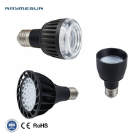 Lampe LED Par30 220V pour rails, projecteur à faisceau de 24 degrés, ampoules E27 10W 12W 30W 35W, blanc froid, neutre, chaud, décoratif