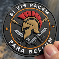 Patchs PVC personnalisés avec logo, thermocollants, à coudre, badges en caoutchouc gaufré, patchs en silicone souple 3D en caoutchouc PVC pour vêtements