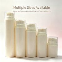 Conteneur sous vide sans air multi-spécifications grande capacité 30ml 50ml 80ml 100ml 120ml 150ml pour diverses liquides et crèmes cosmétiques