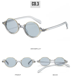 2025 Female Trendy Elegant Cycling Dark Brown Sunglasses UV400 Eyewear Round Cute <b>pink</b> Shades Oversized Half-<b>frame</b> Sunglasses - Product Image 4