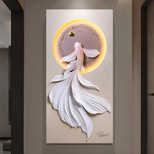 <span class=keywords><strong>3d</strong></span> tridimensionale in rilievo ingresso <span class=keywords><strong>parete</strong></span> art corridoio illuminazione ingresso ingresso senior pittura decorativa <span class=keywords><strong>soggiorno</strong></span> - Product Image 3