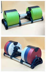 Adjustable Cast Iron Dumbbell Set 32kg Home Gym Rack Steel <strong>Barbell</strong> <strong>with</strong> 90lb <strong>Weight</strong> Capacity for Home Use - Product Image 6