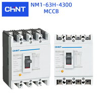 Disjoncteur à boîtier moulé Chint NM1 690VAC 10A à 1250A 50/60Hz pour systèmes industriels
