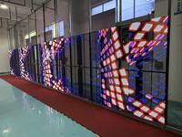 RMGLED Extérieur Verre Transparent LED Film Affichage Panneaux Transparents Led Bande Écran D'affichage pour Centre Commercial