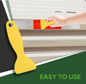 Alta visibilità ad alta intensità nastro riflettente di sicurezza DOT--C2 bianco e rosso di sicurezza ad alta visibilità per camion e nastro di sicurezza stradale - Product Image 4