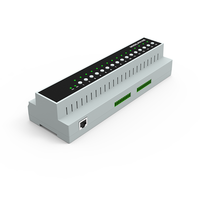 Controlador de fuente de alimentación de relé ECOWA Tuya ZigBee de 16 canales 16A 50A, módulo de interruptor de circuito inteligente WiFi compatible con interruptor RS485