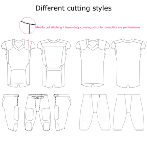 Conjuntos de Camisetas de Fútbol Americano para Hombre 2025 de Alta Calidad, Transpirables, de Secado Rápido, con Logotipo Profesional en Twill - Product Image 4