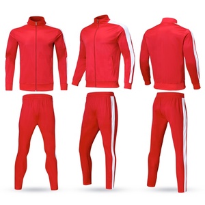 Nuovi Completi Sportivi da Uomo e Bambino per Autunno Inverno con Zip Intera Tute da Calcio Maschili Abbigliamento Casual da Jogging - Product Image 3