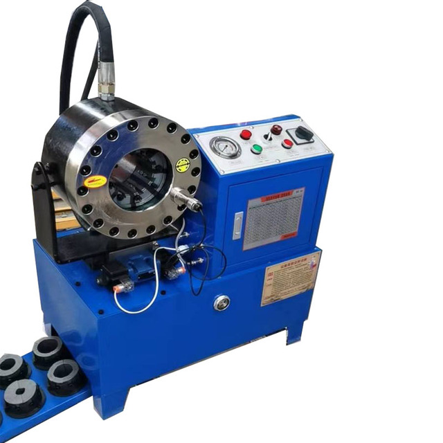 High Pressure Quickly Change Dies Steel Hydraulic Rubber Pipe Hose Press Swaging Clamp Assembly Crimping Machine