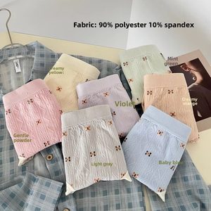 2579 # Factory Custom <span class=keywords><strong>7</strong></span> pezzi Set Plus Size mutandine a vita media senza cuciture comode mutandine ad alta elasticità per le donne - Product Image 5