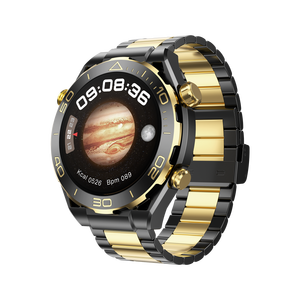 Montre connectée Z91 Pro Max, écran AMOLED 1,52 pouces, étanche, or tendance, luxe, compatible iOS, application Wearfit Pro, pour hommes et femmes - Product Image 1
