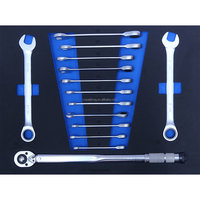 Chariot à outils professionnel à 5 tiroirs pour atelier automobile, boîte à outils roulante industrielle, coffre à outils de garage, armoire en acier, 245 pièces, serrure à clé