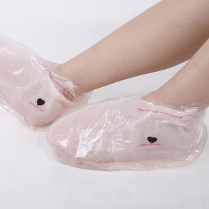 <span class=keywords><strong>Chaussettes</strong></span> jetables transparentes à la paraffine, Offre Spéciale, hydratant, soin des pieds, à la cire - Product Image 5