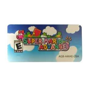 Autocollants pour cartouches de jeux vidéo Super Marlo Advance 3 Yoshi's Island 4 Super Marlo Bros. 3 2 Super Marlo World pour GBA Gameboy - Product Image 4