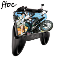 Nouvelle manette de jeu ergonomique avec volant de direction, ventilateur de refroidissement et batterie externe pour mobile/Android/iOS - Compatible Call of Duty