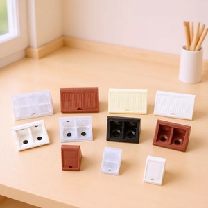 <b>Plastic</b> Corner <b>Brackets</b> 90 Degree With Cover Durable Cabinet Connector Modern Simple Style Injection Molding - Product Image 1