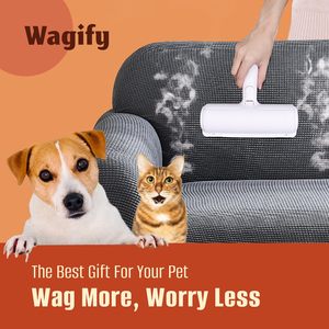 Removedor de Pelo de Perro y Gato, Cepillo para Limpiar Muebles, Sofás y Ropa, Rodillo Quitapelusas Autolimpiante para Mascotas - Product Image 4