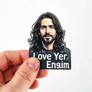 Logo adhésif personnalisé <span class=keywords><strong>Lebel</strong></span> Vinyle découpé à l'emporte-pièce Résistance aux UV Autocollants en vinyle adhésif étanche Etiquette découpée individuelle pour promotion - Product Image 3