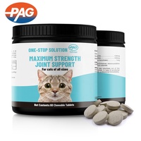 Comprimés de suppléments de santé pour animaux de compagnie, soutien des hanches et des articulations, comprimés de Glucosamine pour chats