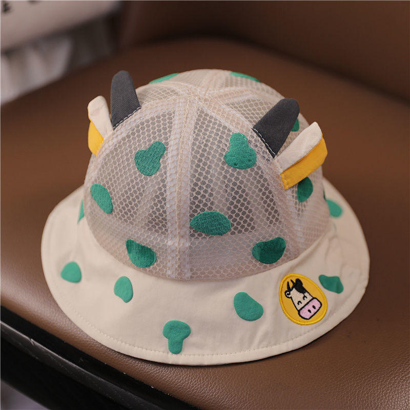 Wide Brim Fisherman Cap Sun Hat Cute Animal Parents Kids Summer