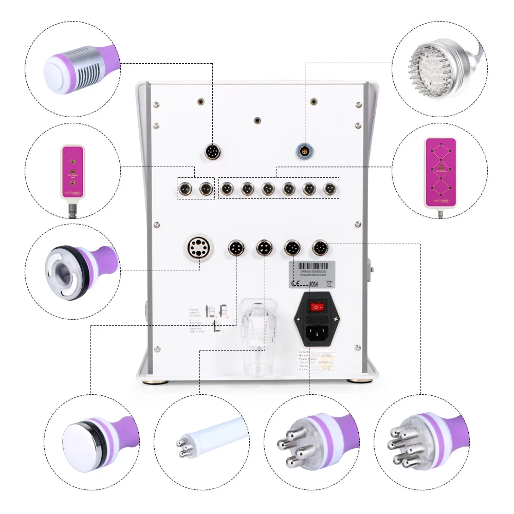 9 In 1 Multifunction Beauty Machine/Lipolaser/Cavitation/ Vacuum/Rf Slimming Beauty Machine