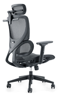Chaise de bureau ergonomique à dossier haut pour ordinateur, chaises en maille, pour le bureau, 1 pièce