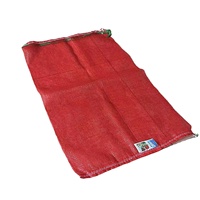 Remise de prix d'usine, taille personnalisée, couleur, emballage, pommes de terre, oignons, fruits, légumes, bois de chauffage, sac en filet, cordon de serrage