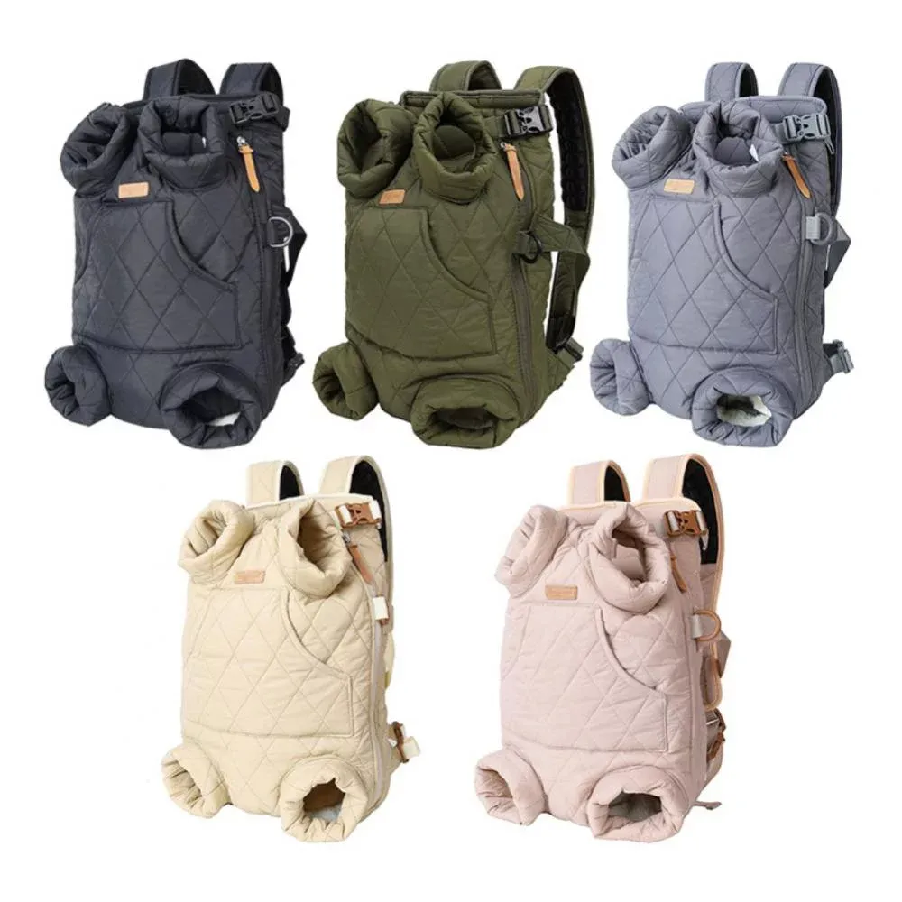 Mochila de viaje para mascotas, mochila para perros, comodidad cálida para exteriores, mochila para perros y gatos