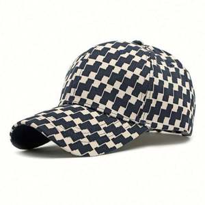 Nouvelle Casquette de Baseball 2025 pour Hommes et Femmes – Chapeau de Soleil Extérieur Printemps-Été à Carreaux Tendance – Casquette de Sport à 6 Panneaux - Product Image 4
