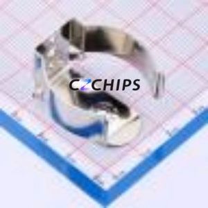 MY-D-01 Button & Strip Battery Connector Connector Contact / Elastic Accessory Phosphor Bronze Nickel - Product Image 2