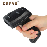 Escáner de Códigos de Barras 2D de Fábrica, Lector de Códigos QR Inalámbrico Bluetooth y con Cable de Alta Precisión y Estabilidad para Logística de Supermercados