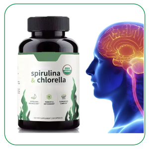 Suplementos potenciadores de la inmunidad de etiqueta privada Halal Spirulina Chlorella tabletas para adultos mujeres embarazadas seguras - Product Image 1