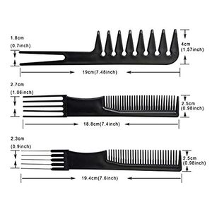 Juego Profesional de 10 Cepillos Desenredantes para Cabello con Forma Ovalada, Botella de Spray, Logotipo Personalizado, Plástico Ecológico, Impermeable, Reutilizable - Product Image 3