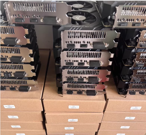 Used Second-Hand GTX 1660 1660S RTX 2060s 2070 2080S 3060 3060TI 3070 3080 Graphics Cards GDDR6 Video Memory Fan Cooler