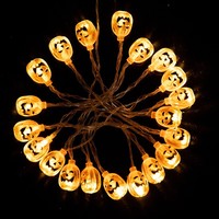 Guirlande lumineuse LED personnalisée en forme de citrouille pour Halloween, quantité d'ampoules sur mesure pour la décoration d'événements festifs