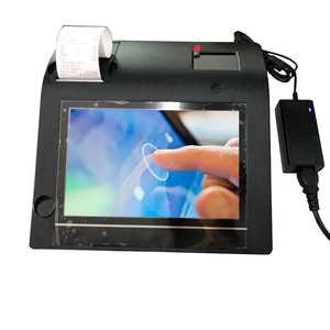 ITCF-101TA 10.1 inch cảm ứng POS thiết bị đầu cuối bán lẻ phần mềm thực phẩm <span class=keywords><strong>Android</strong></span> POS Máy in - Product Image 2